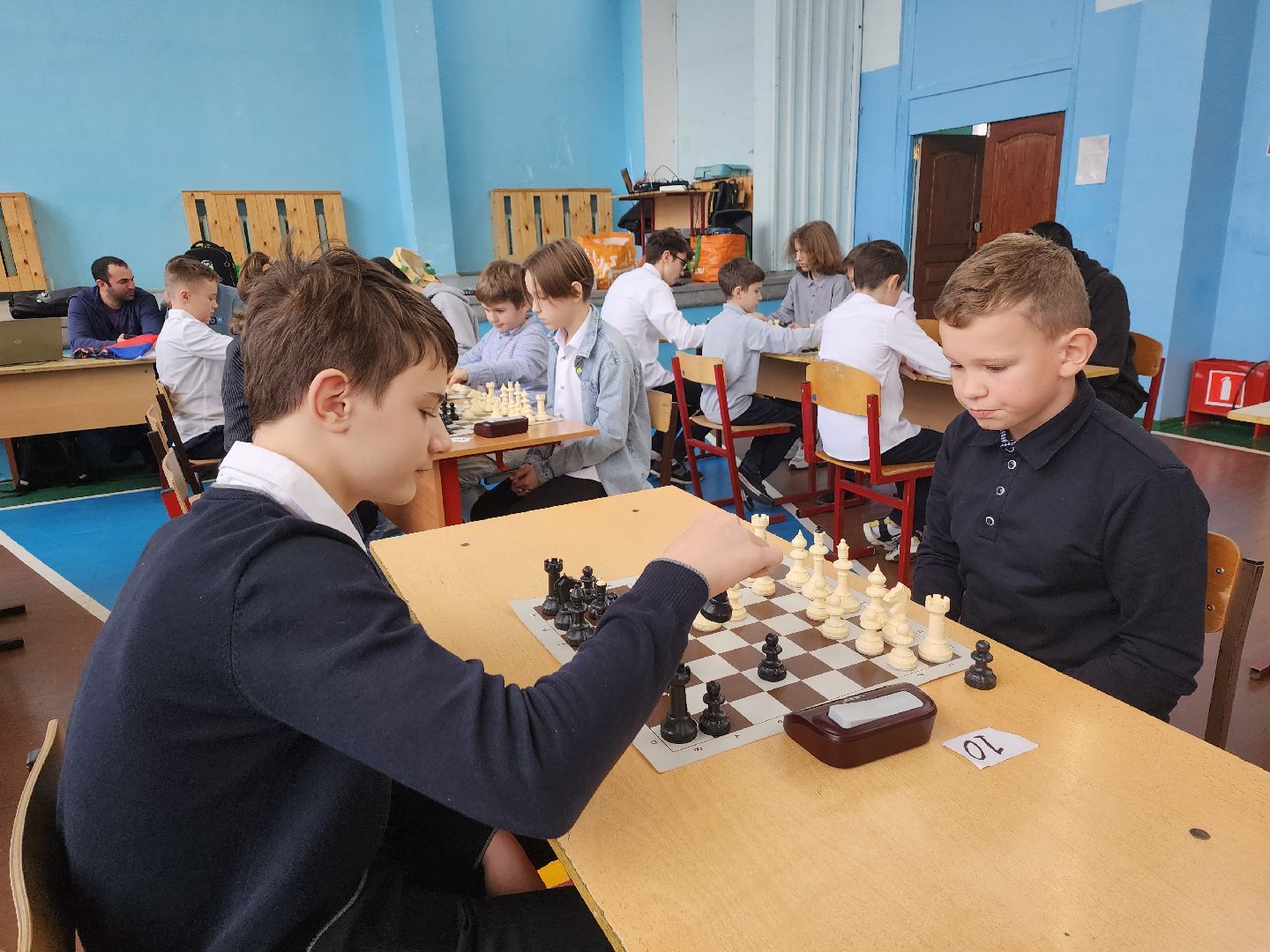 пушкинский округ, шахматы, школьники,