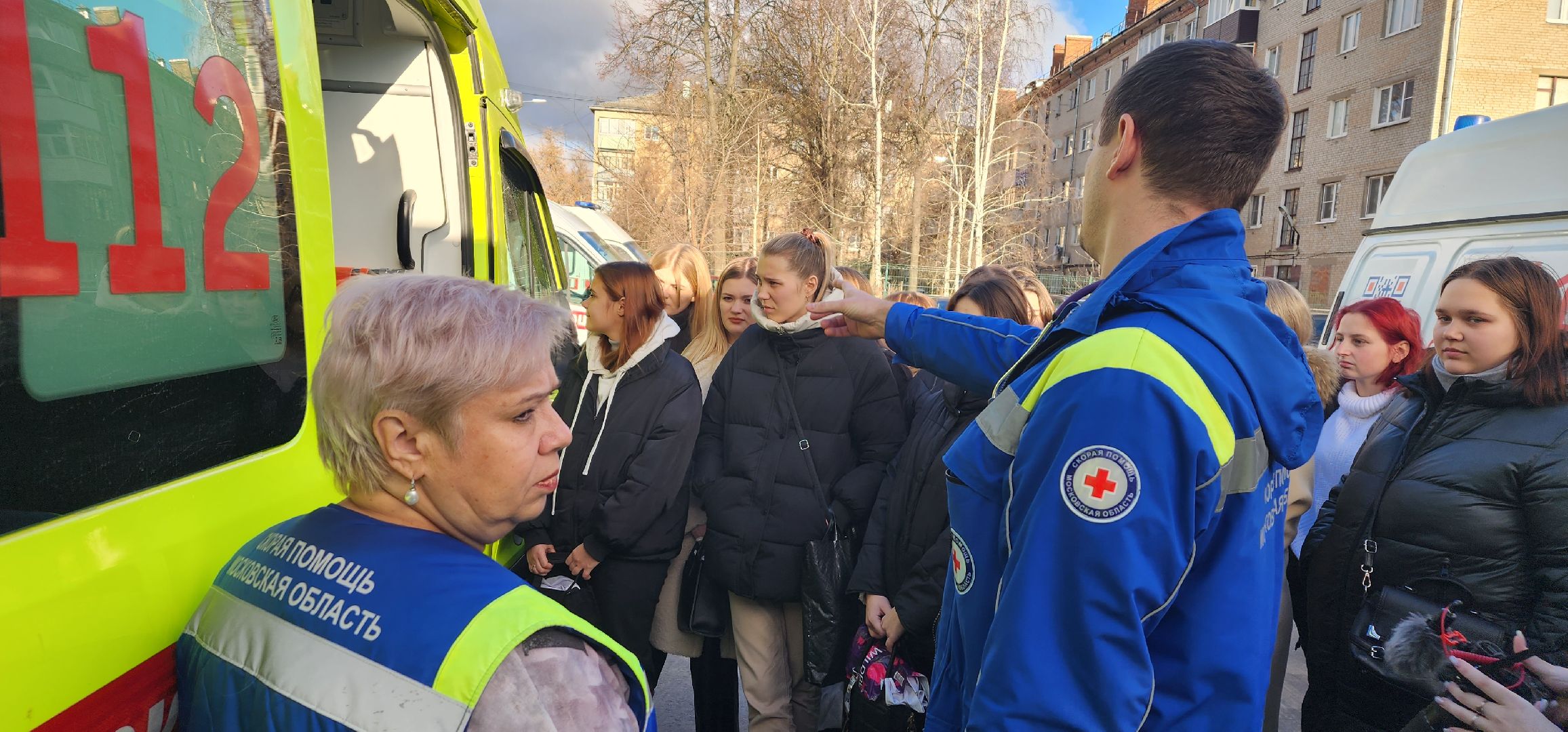 медики, скорая помощь, студенты медколледжа, Шатура, шатурский медколледж,
