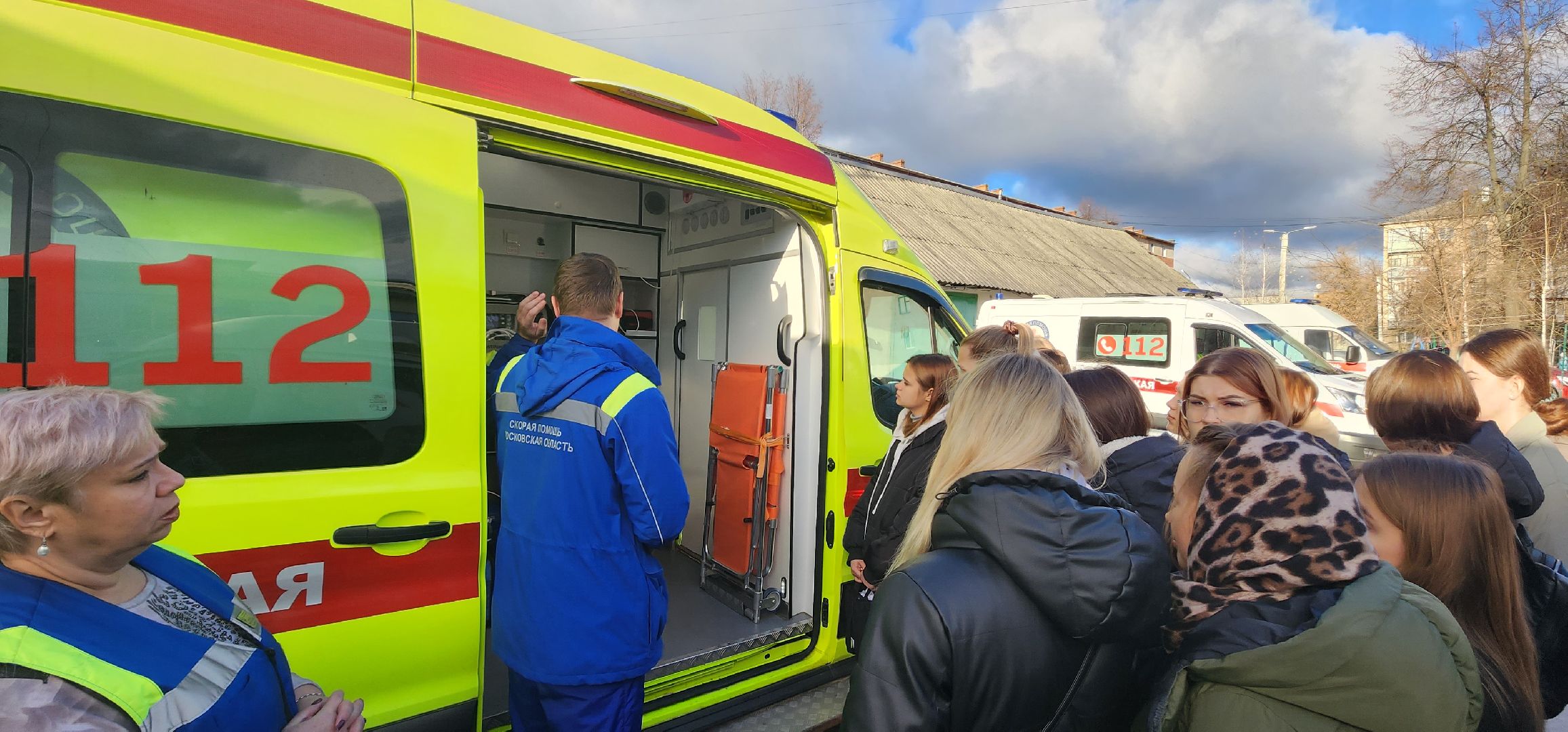 медики, скорая помощь, студенты медколледжа, Шатура, шатурский медколледж,