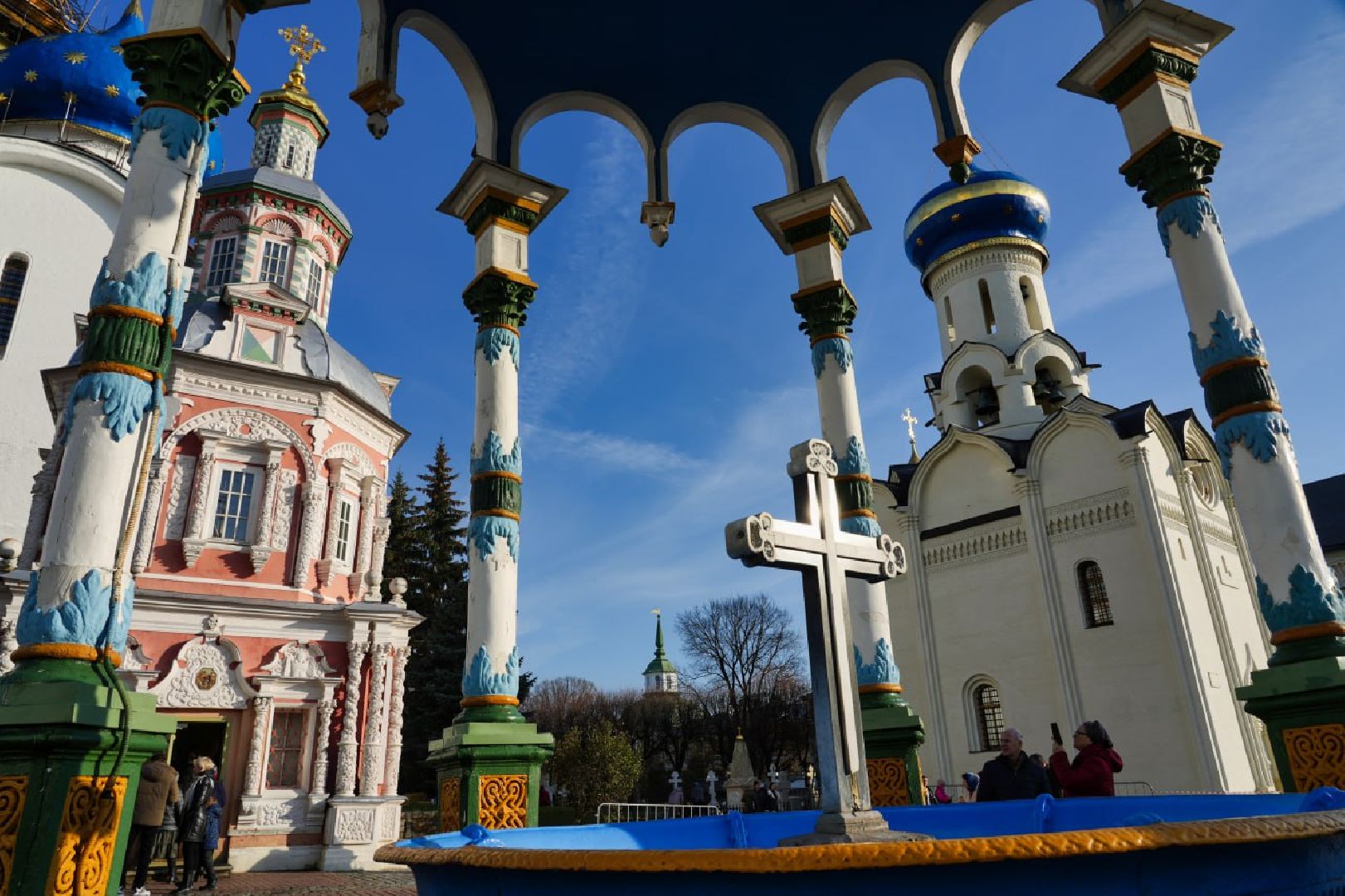 Сергиев Посад, Туристы, Туризм, Троице-Сергиева Лавра, Достопримечательные,