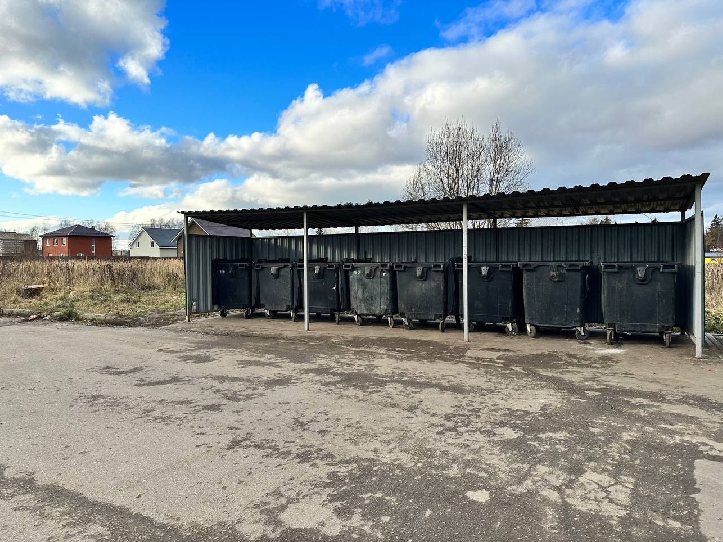 мусорные контейнеры, мусорные площадки, калининец,