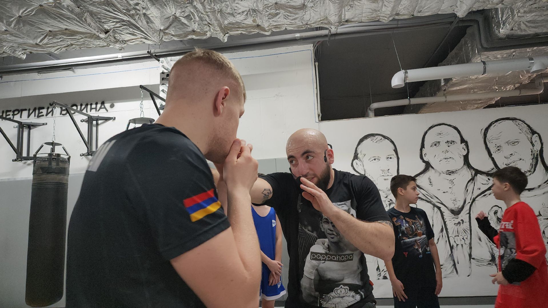 Пушкино, Городской округ Пушкинский, спорт, бокс, Сергей Акопян, единоборства, большой спорт, дети, общество,