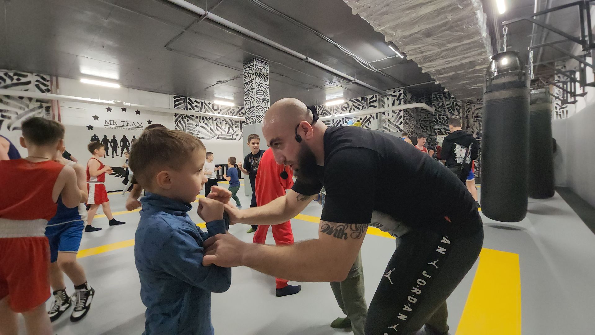 Пушкино, Городской округ Пушкинский, спорт, бокс, Сергей Акопян, единоборства, большой спорт, дети, общество,