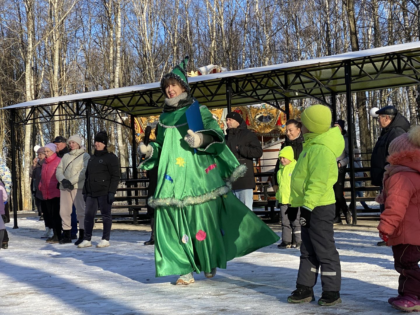 волоколамск, культура, культура подмосковья, дети, праздник, дед мороз, дедушка мороз,