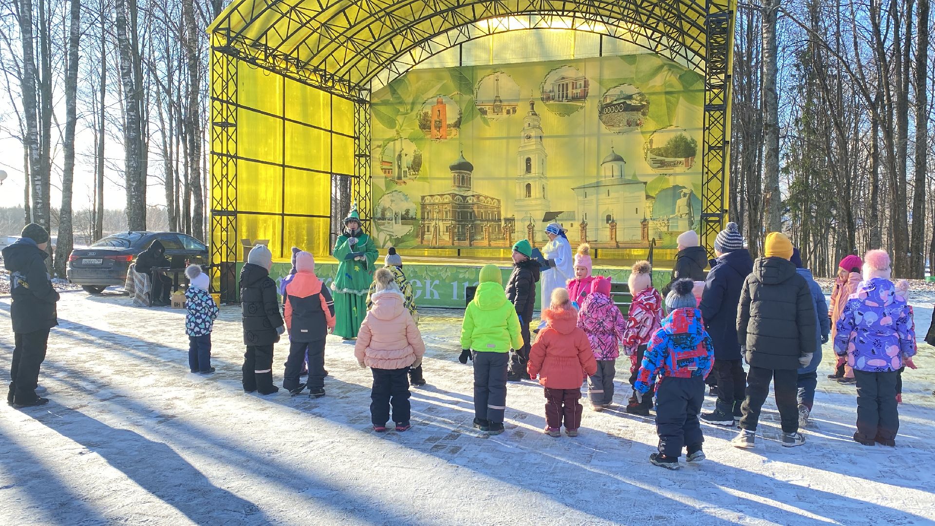 волоколамск, культура, культура подмосковья, дети, праздник, дед мороз, дедушка мороз,