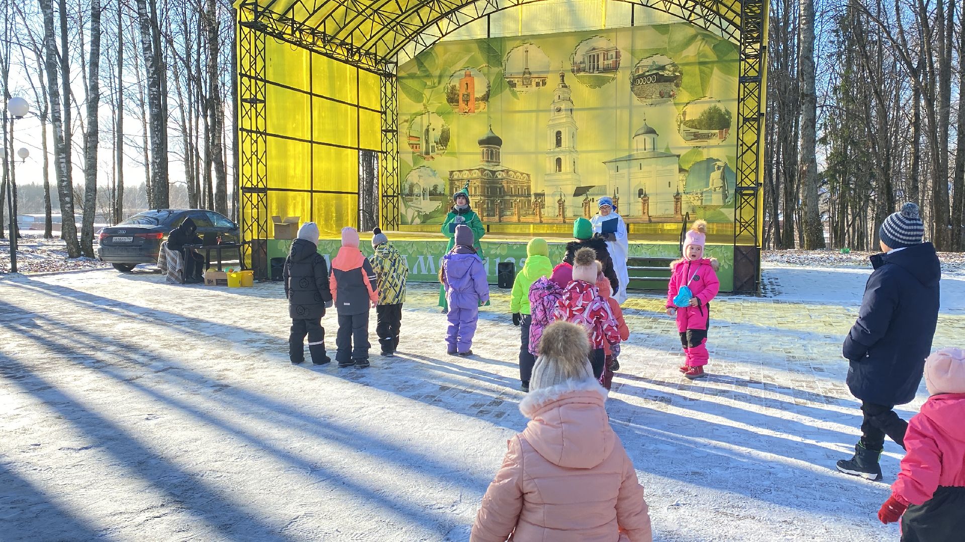 волоколамск, культура, культура подмосковья, дети, праздник, дед мороз, дедушка мороз,