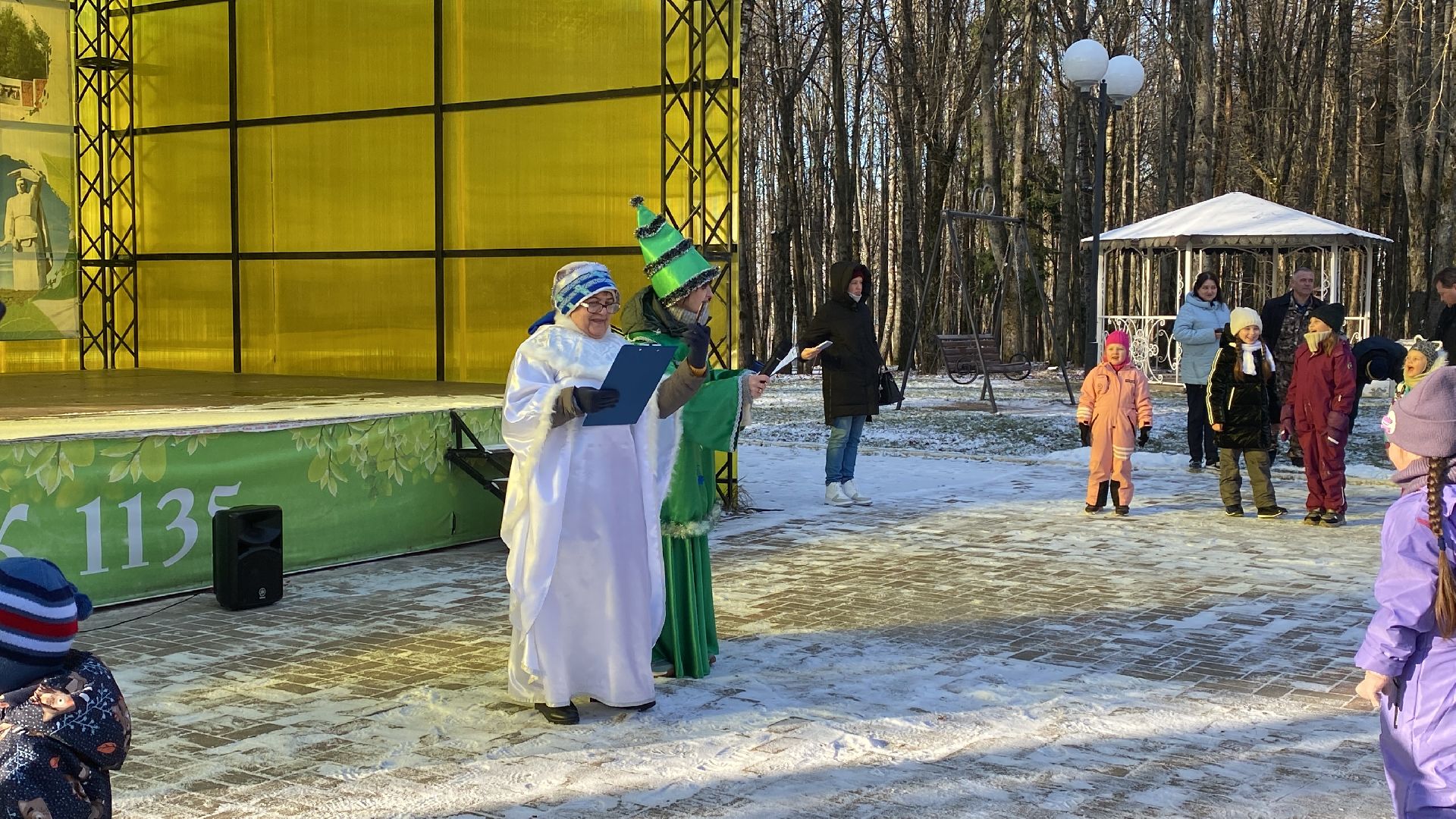 волоколамск, культура, культура подмосковья, дети, праздник, дед мороз, дедушка мороз,