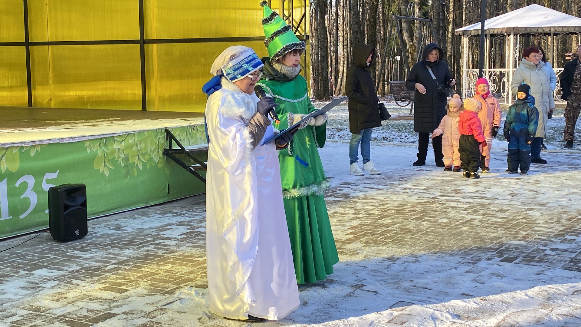 волоколамск, культура, культура подмосковья, дети, праздник, дед мороз, дедушка мороз,