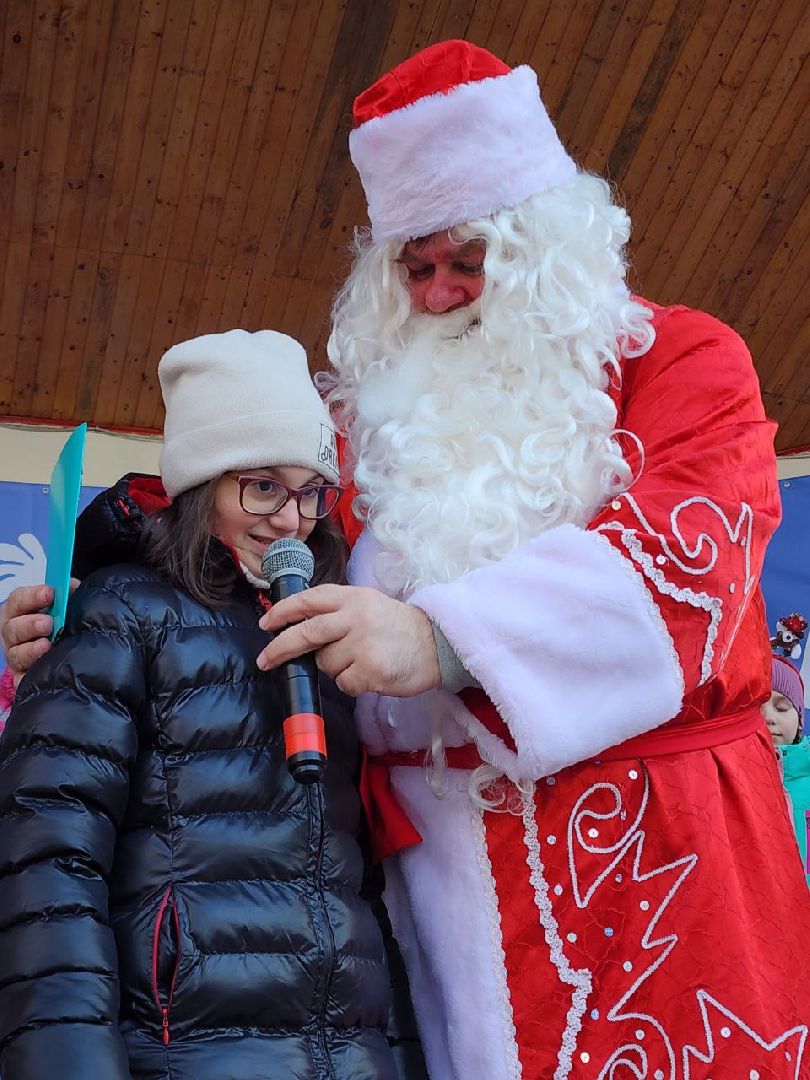 дед мороз, день рождения, зима в подмосковье, видное, праздник,