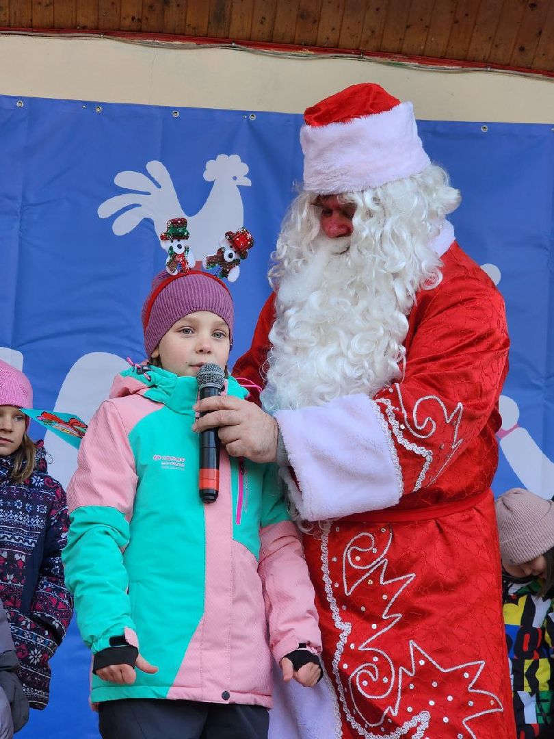 дед мороз, день рождения, зима в подмосковье, видное, праздник,