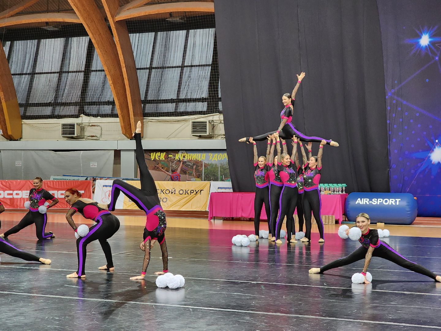 чирлидинг, щёлково, спорт,
