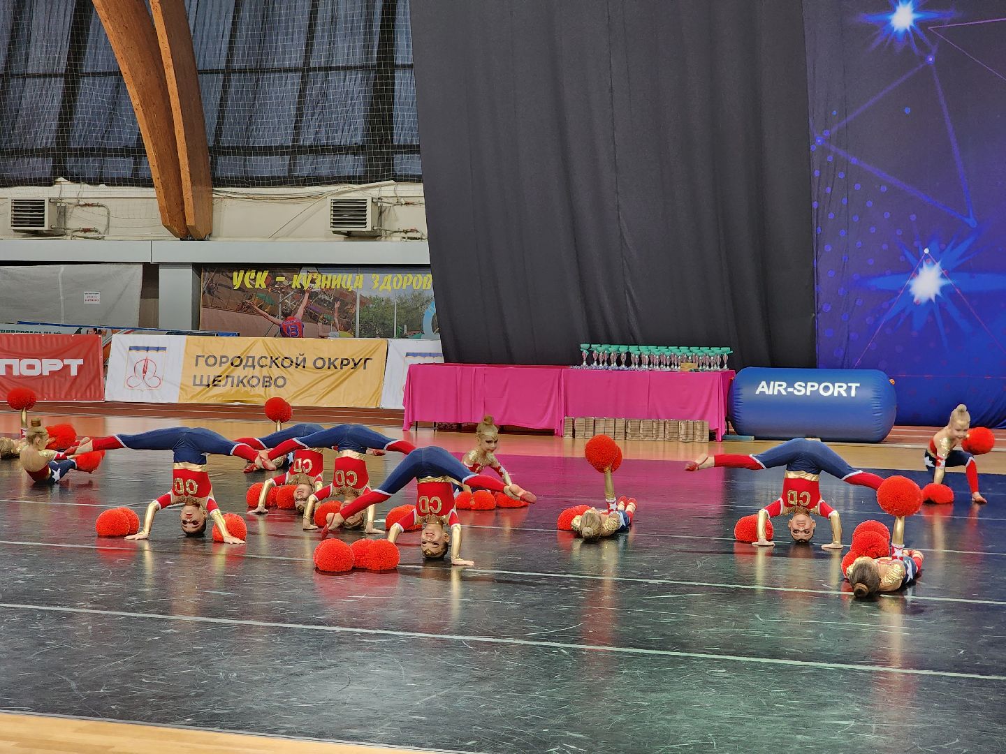 чирлидинг, щёлково, спорт,