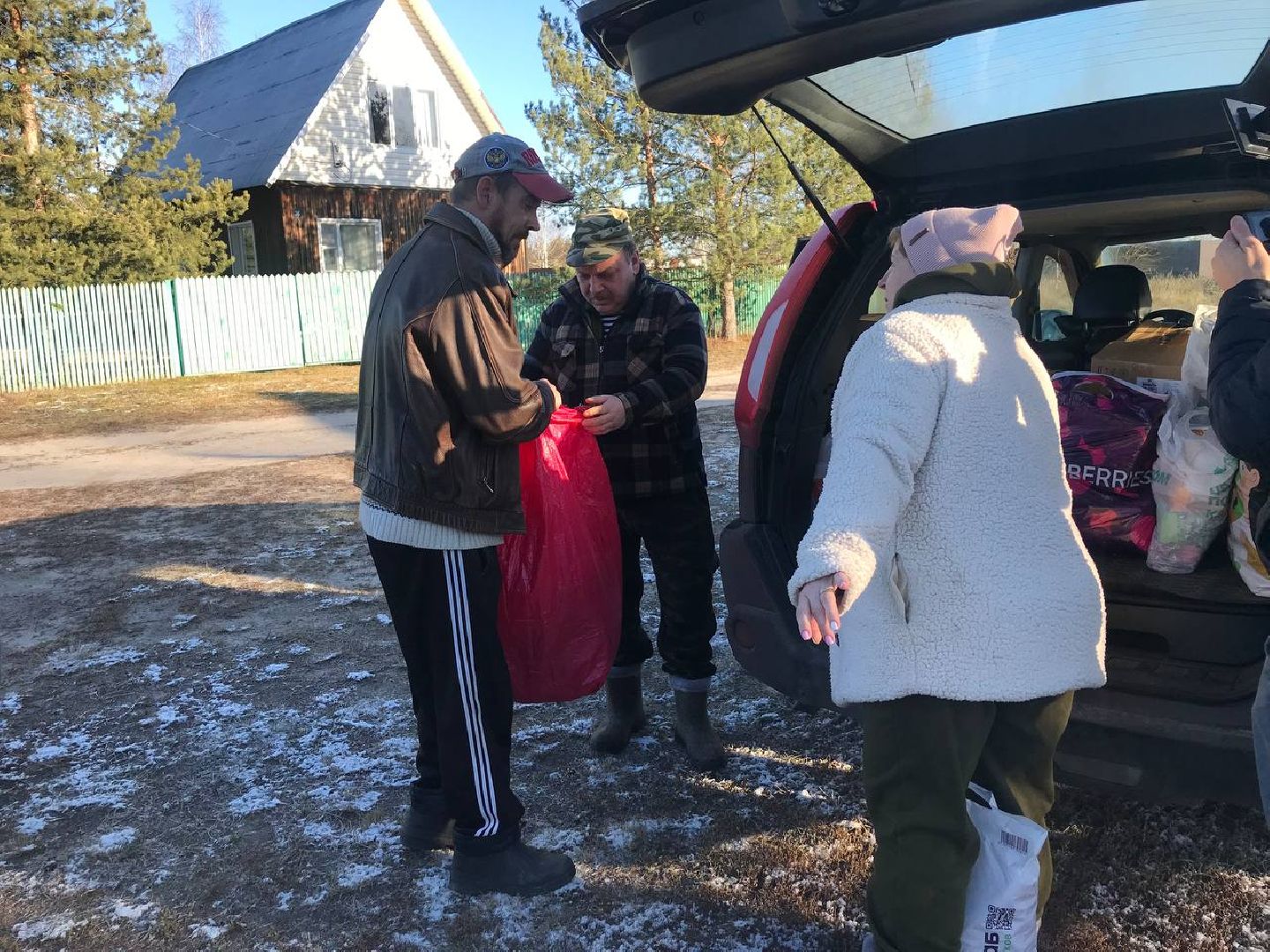 СВО, гумпомощь, Большая Штура, староста, волонтеры,