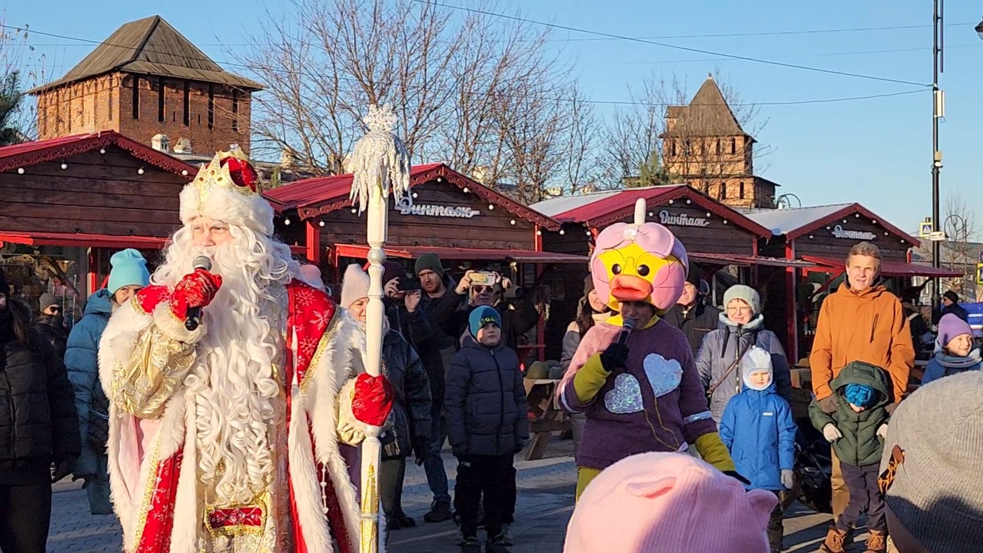 коломна, праздник, дед мороз