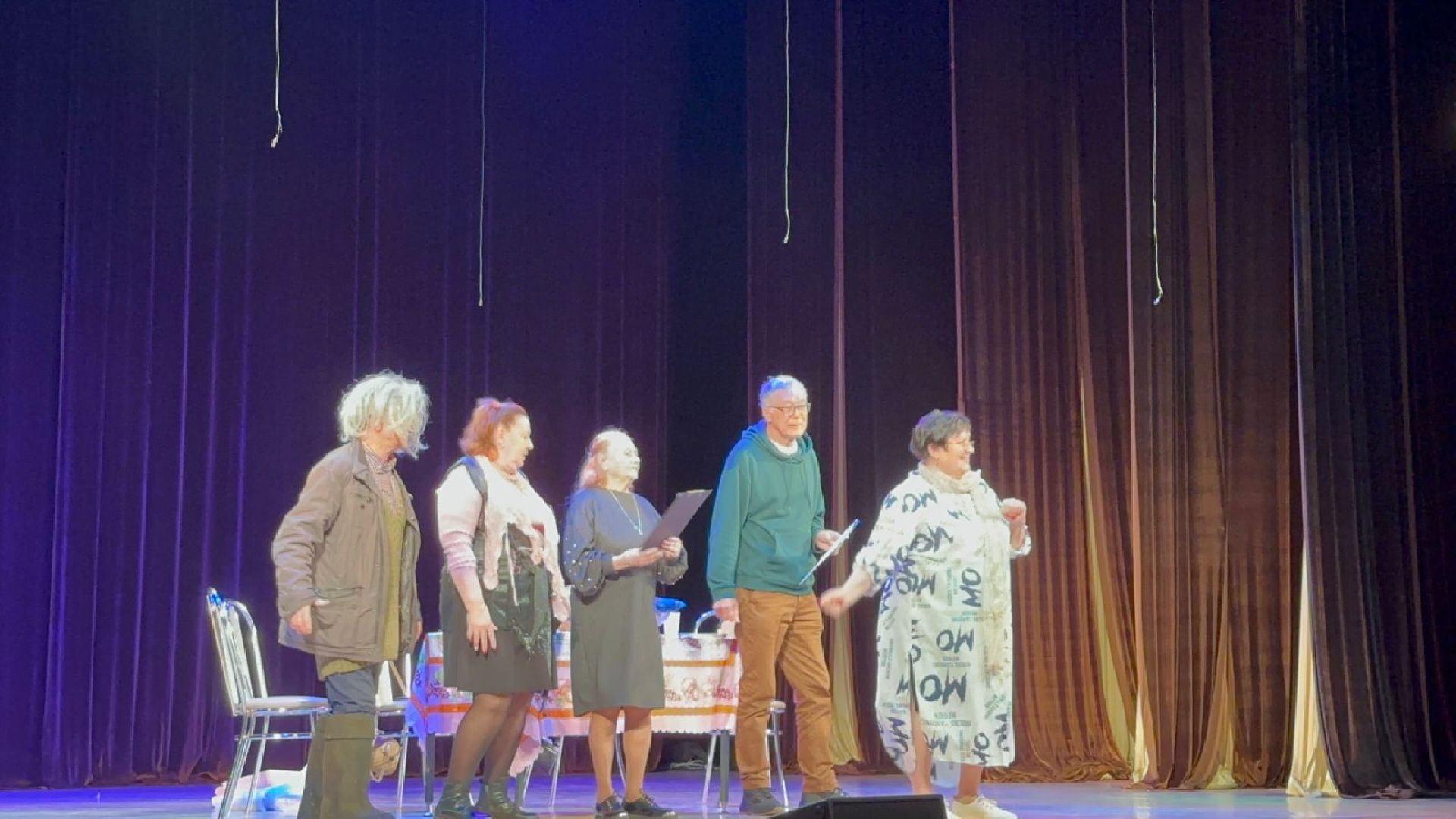 Театральный фестиваль долголетов, Театр граждан старшего поколения, активное долголетие, наро-фоминская областная больница,