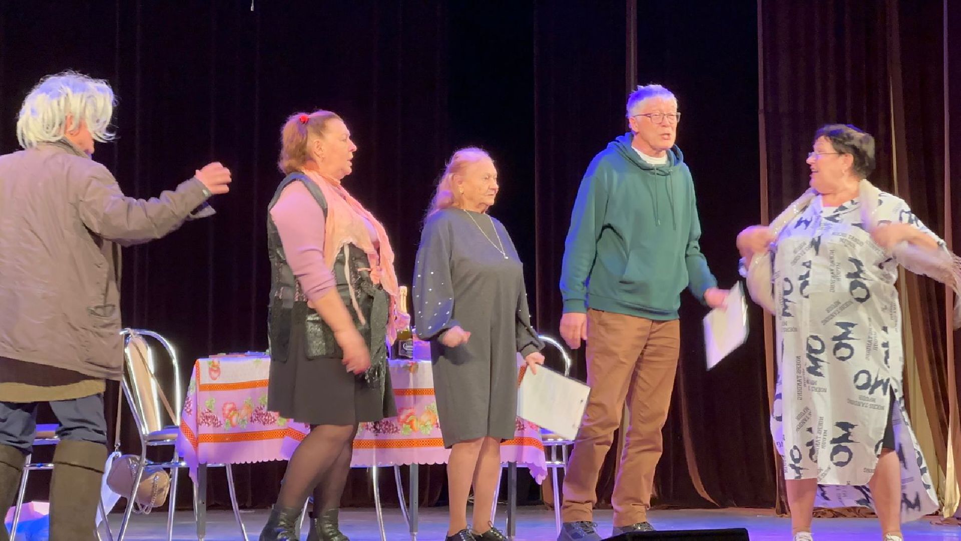 Театральный фестиваль долголетов, Театр граждан старшего поколения, активное долголетие, наро-фоминская областная больница,