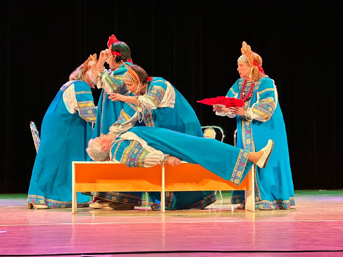 Театральный фестиваль долголетов, Театр граждан старшего поколения, активное долголетие, наро-фоминская областная больница,