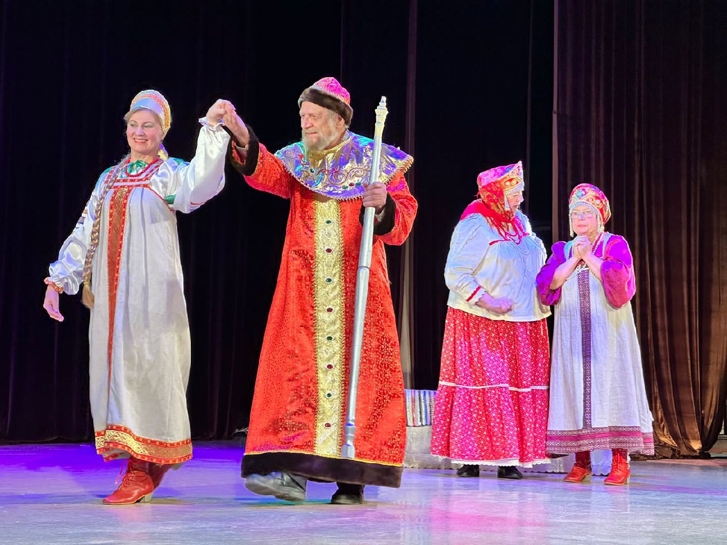 Театральный фестиваль долголетов, Театр граждан старшего поколения, активное долголетие, наро-фоминская областная больница,