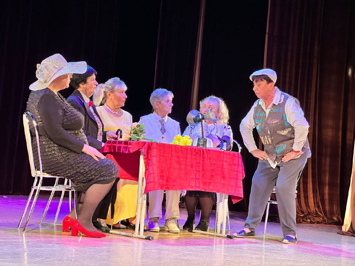 Театральный фестиваль долголетов, Театр граждан старшего поколения, активное долголетие, наро-фоминская областная больница,