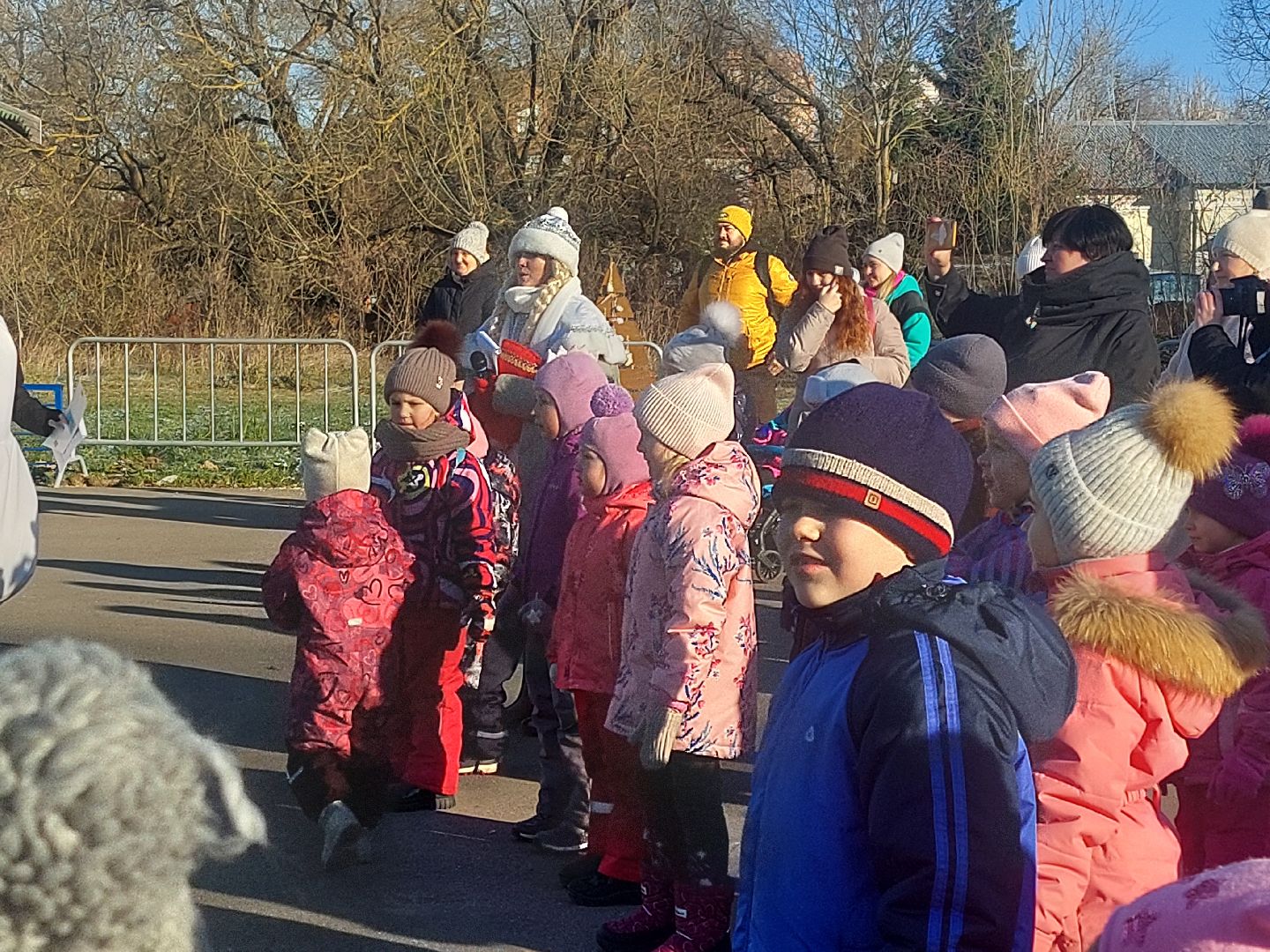 культура подмосковья, день рождения деда мороза, зима в подмосковье, город чехов, Дети,
