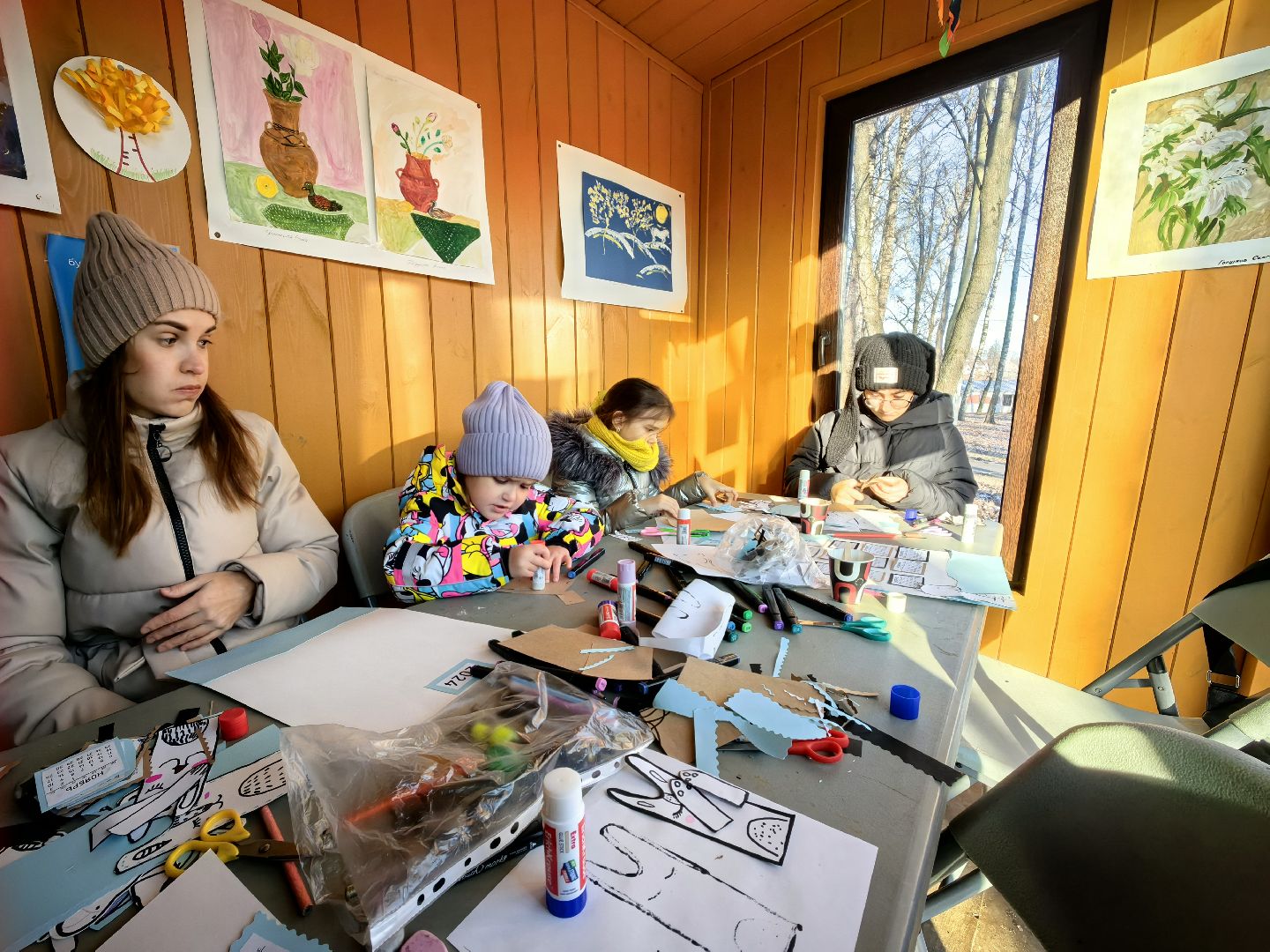 мастер-класс, календарь, парк, дети, дракон, заяц,