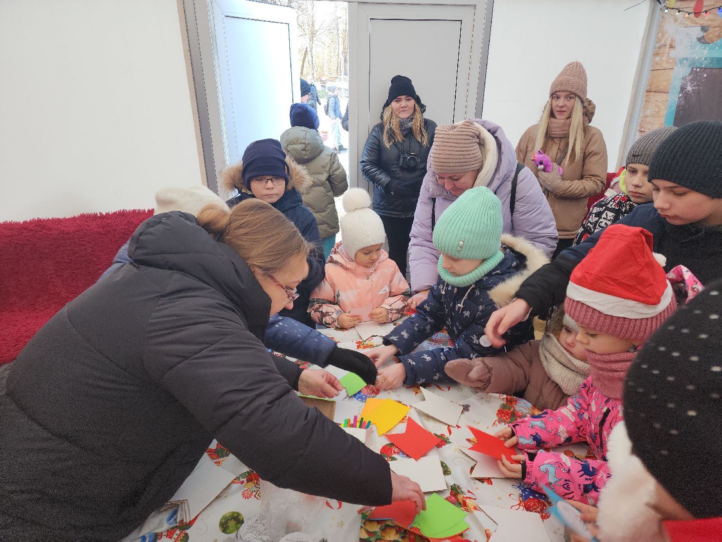 кашира, городской парк, день рождения, дед мороз, почта деда мороза, праздник, письмо,