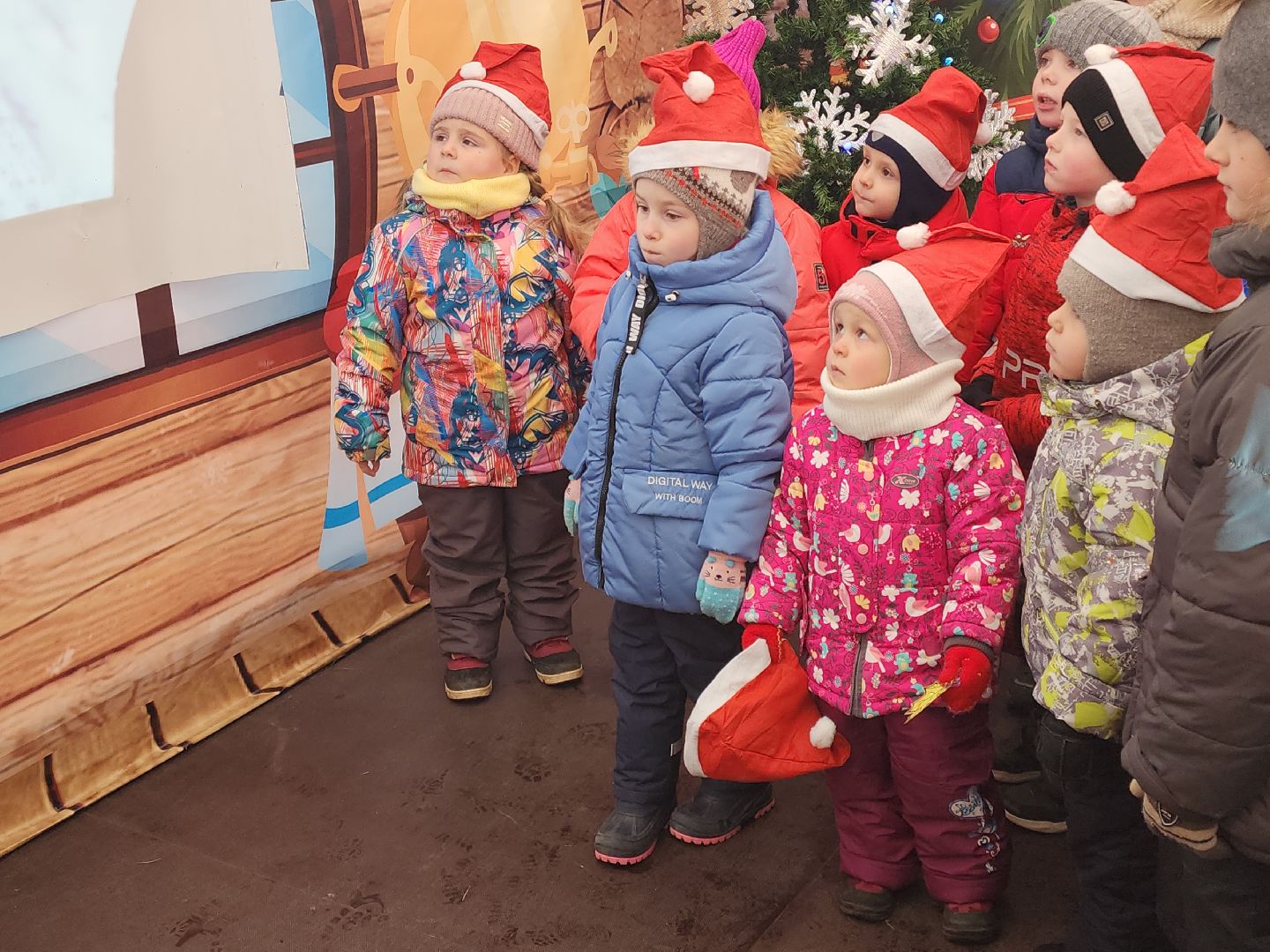 кашира, городской парк, день рождения, дед мороз, почта деда мороза, праздник, письмо,