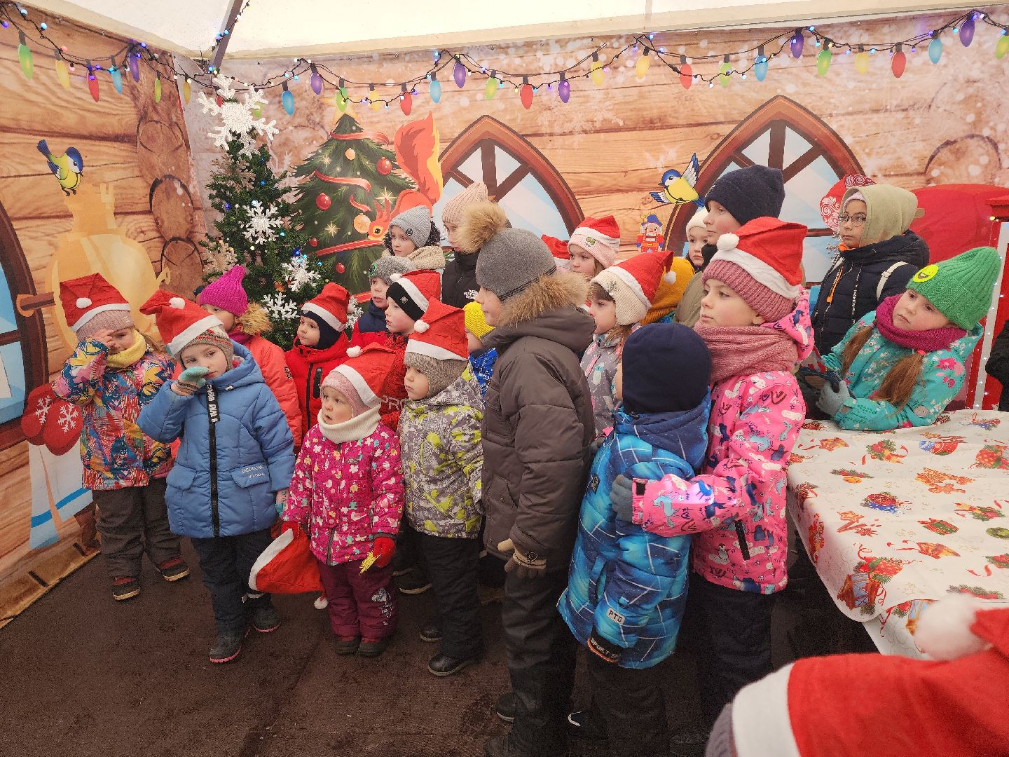 кашира, городской парк, день рождения, дед мороз, почта деда мороза, праздник, письмо,