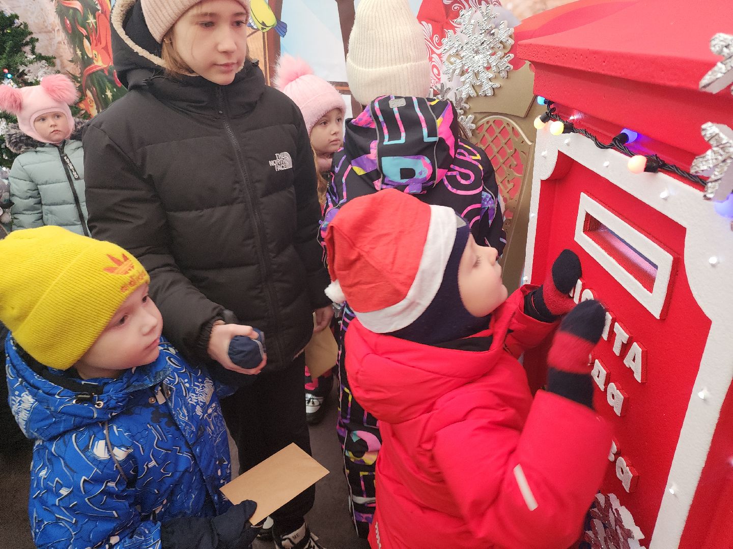 кашира, городской парк, день рождения, дед мороз, почта деда мороза, праздник, письмо,