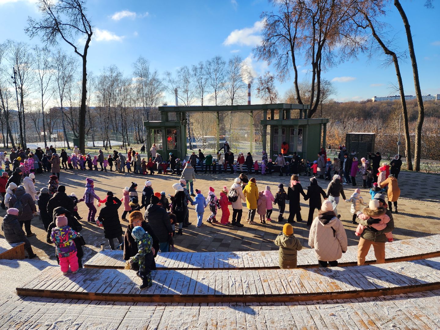 раменское, культура, раменский городской парк, день рождения деда мороза,