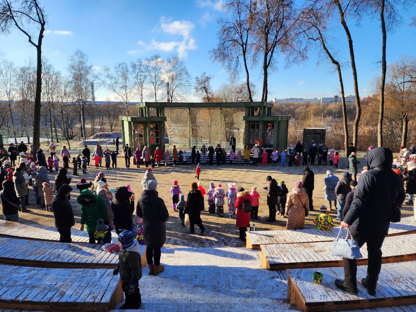 раменское, культура, раменский городской парк, день рождения деда мороза,