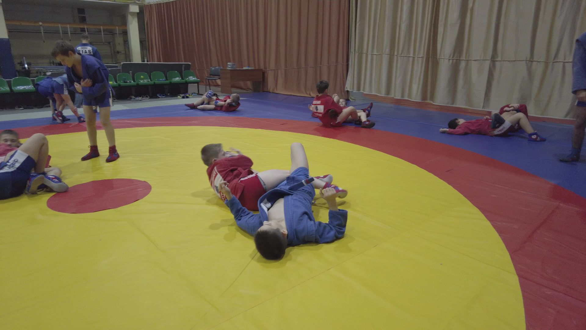 Реутов, спорт, самбо, мастер-класс, тренировка, Вадим Дедов, Алексей Зайцев,