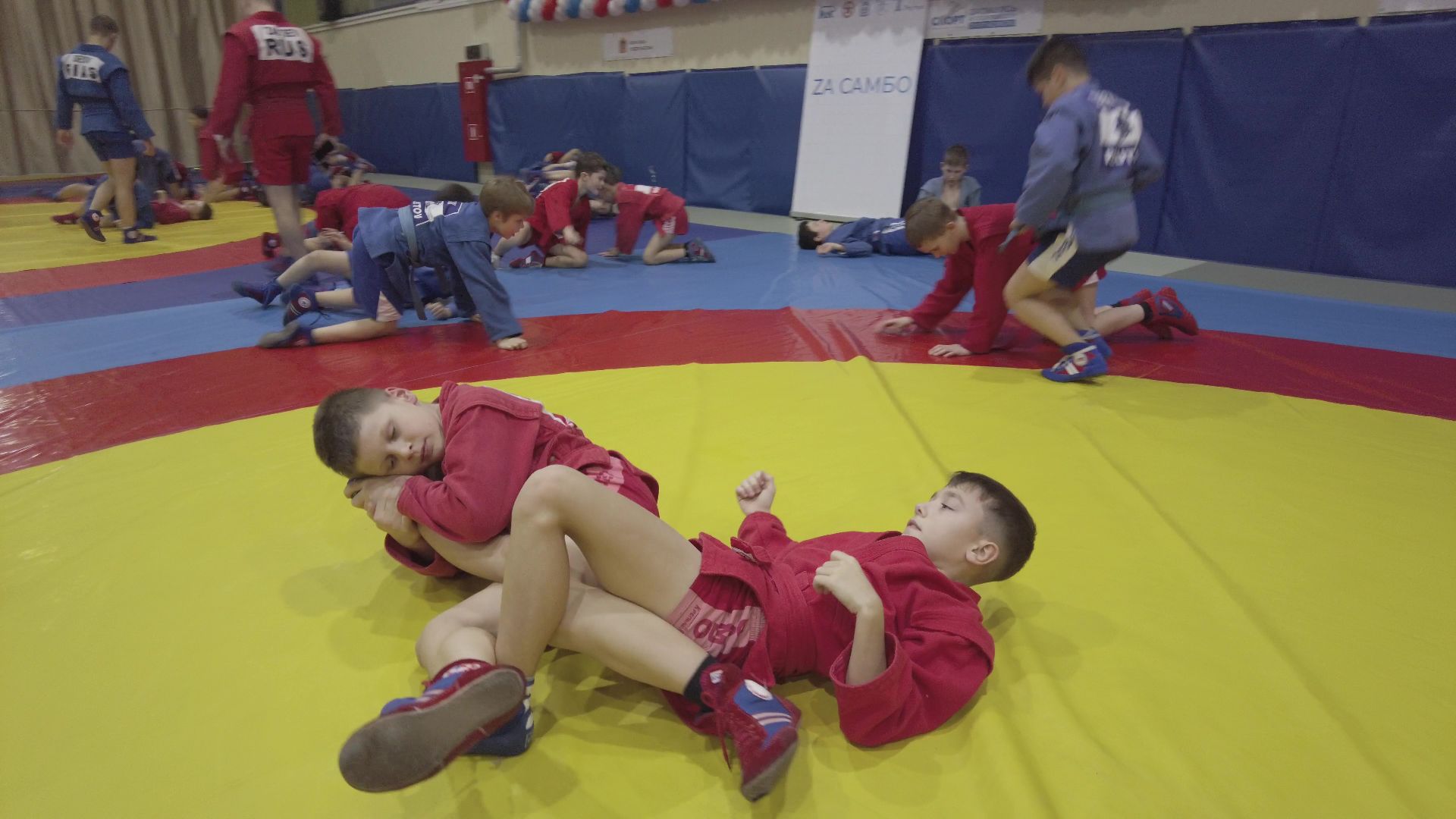 Реутов, спорт, самбо, мастер-класс, тренировка, Вадим Дедов, Алексей Зайцев,