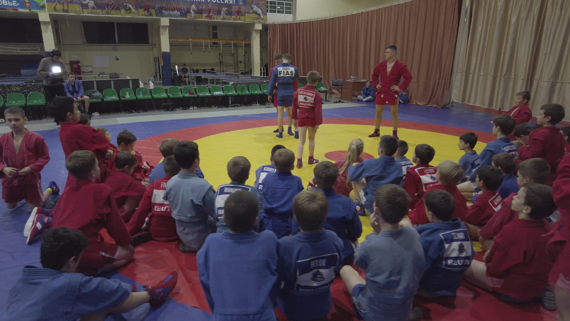 Реутов, спорт, самбо, мастер-класс, тренировка, Вадим Дедов, Алексей Зайцев,