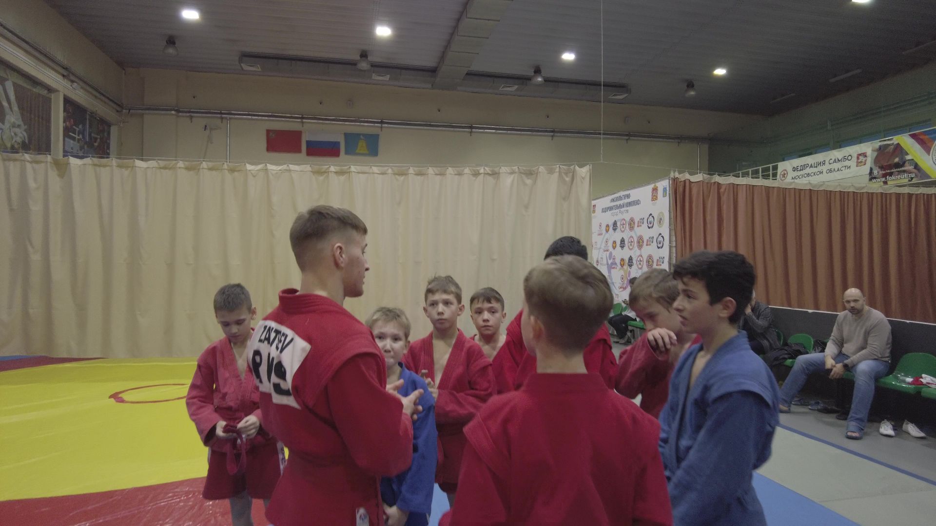 Реутов, спорт, самбо, мастер-класс, тренировка, Вадим Дедов, Алексей Зайцев,