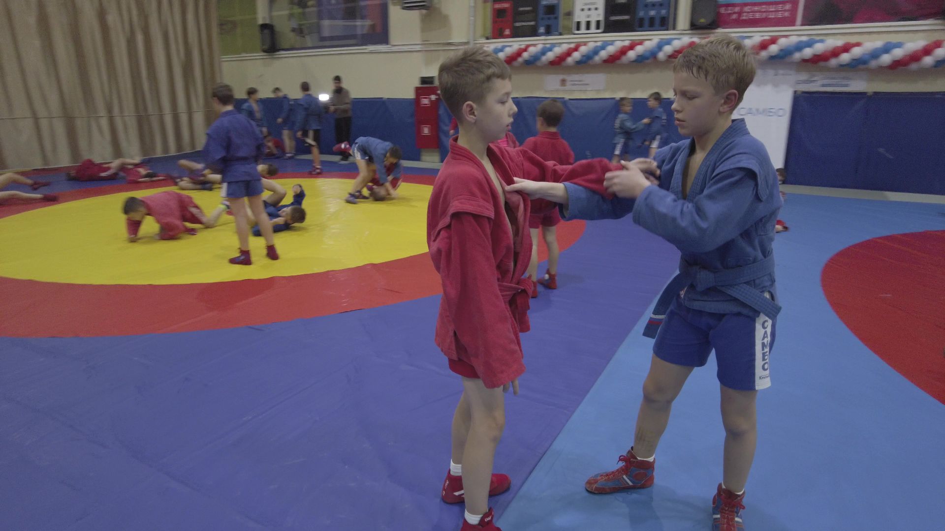 Реутов, спорт, самбо, мастер-класс, тренировка, Вадим Дедов, Алексей Зайцев,