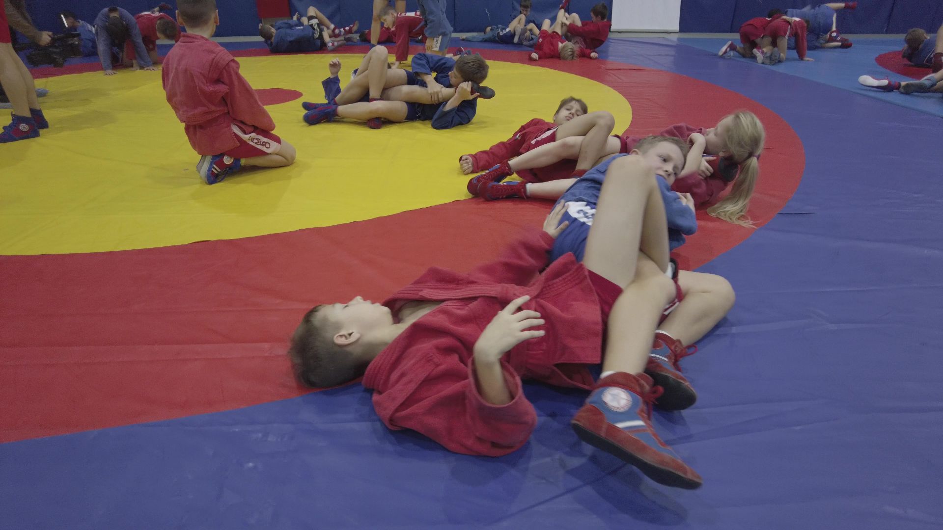 Реутов, спорт, самбо, мастер-класс, тренировка, Вадим Дедов, Алексей Зайцев,