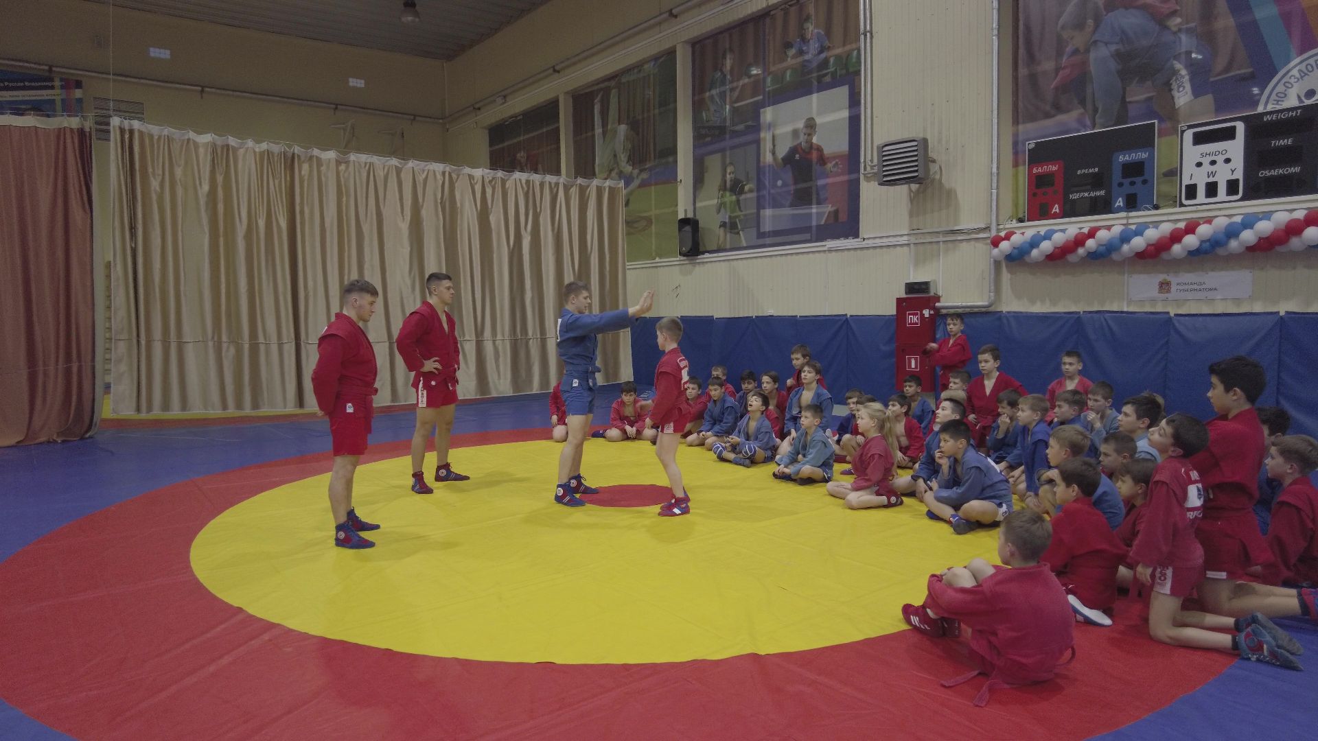 Реутов, спорт, самбо, мастер-класс, тренировка, Вадим Дедов, Алексей Зайцев,
