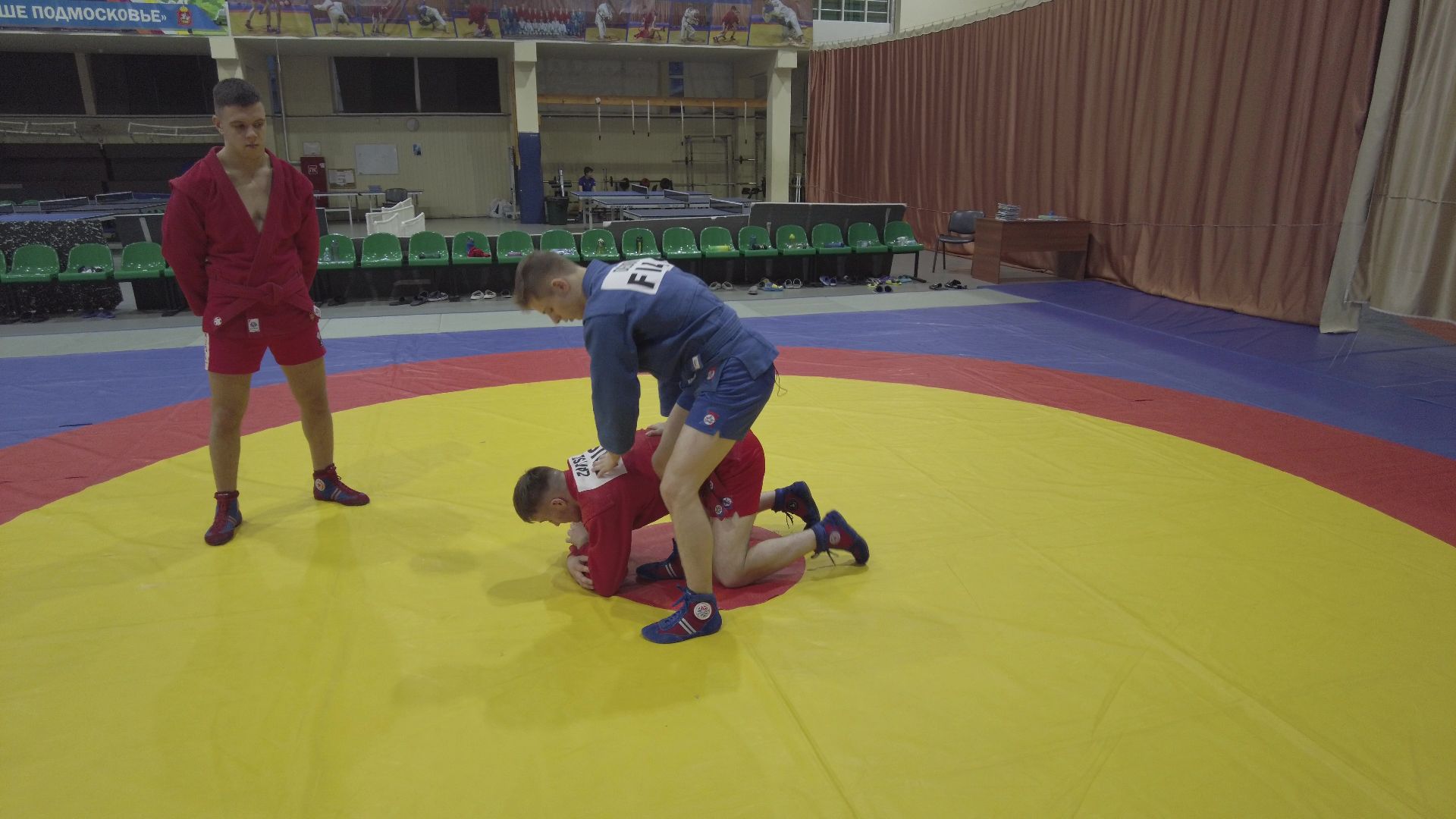 Реутов, спорт, самбо, мастер-класс, тренировка, Вадим Дедов, Алексей Зайцев,