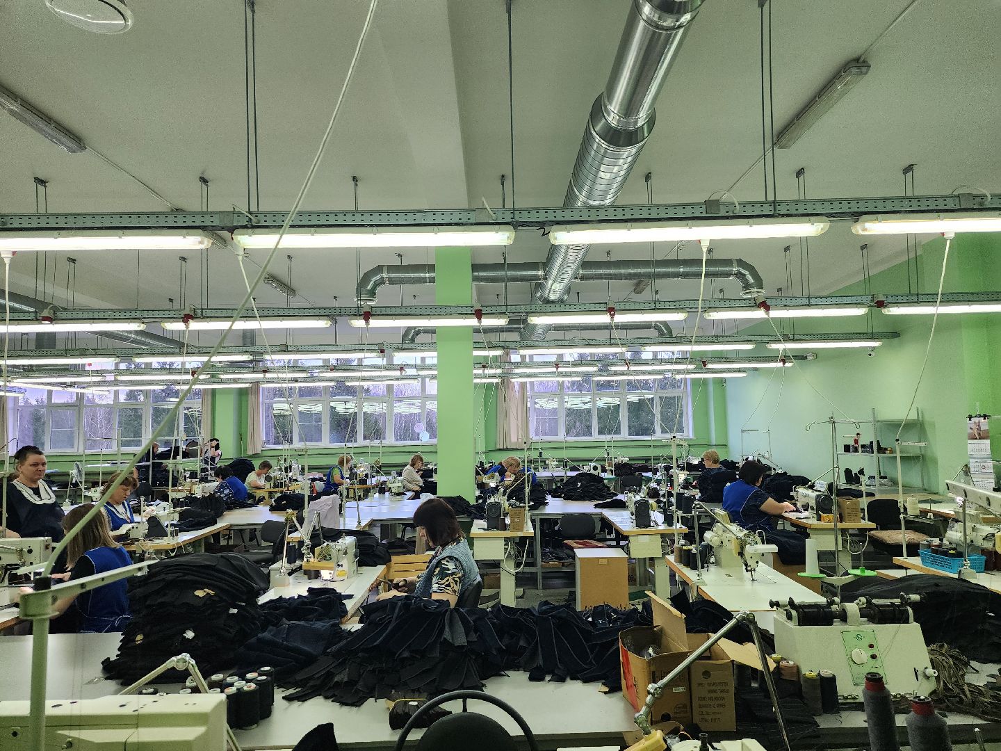 Благотворительность, Экономика, швейное производство, Швейная фабрика, Дубна,