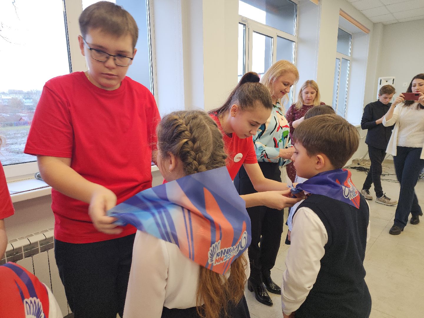 кашира, школа 9, орлята россии, движение первых, товарищество, активность, социальная программа,