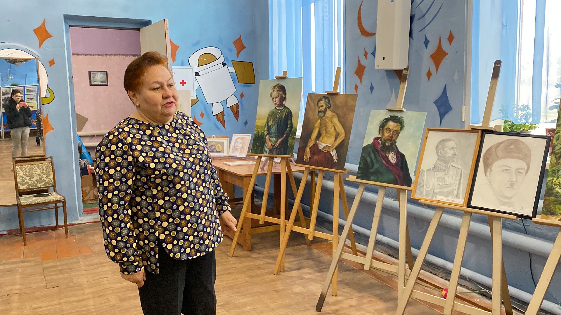 волоколамск, художники, живописцы, выставка, дом культуры, мероприятие, картина, картины,