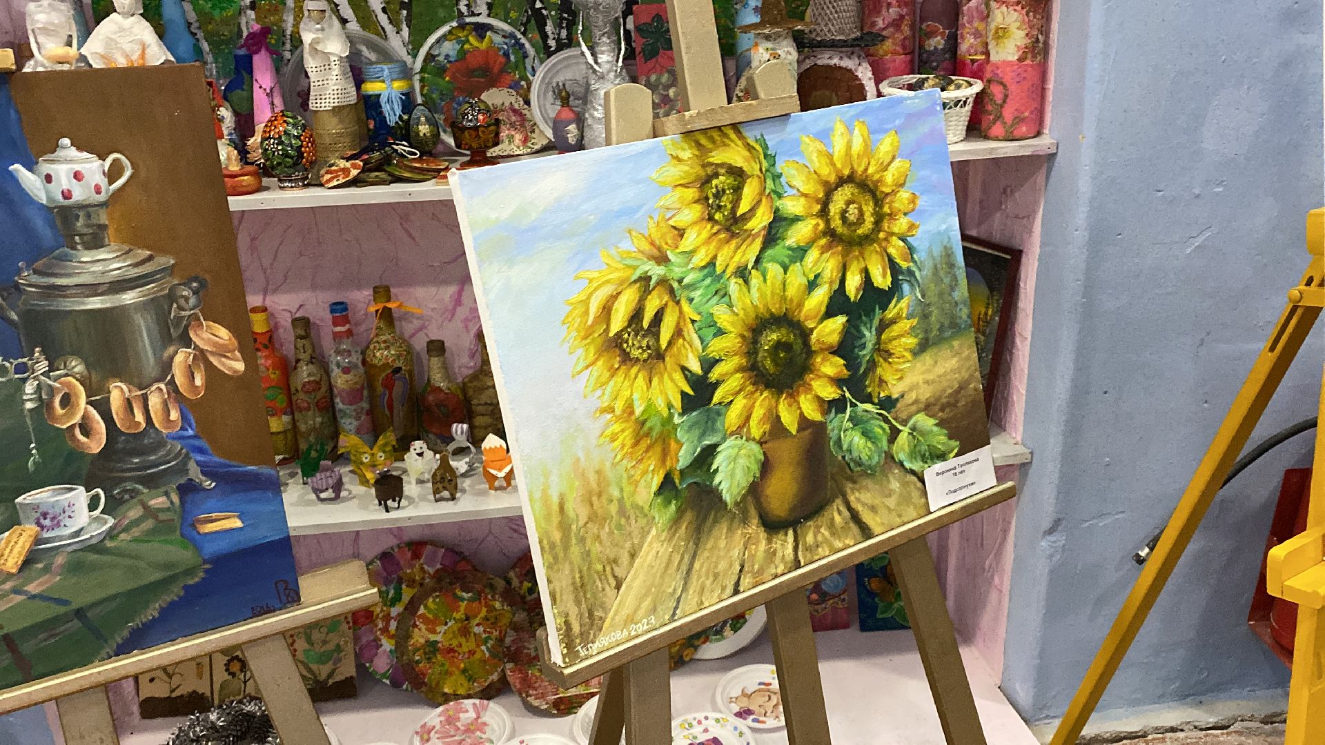 волоколамск, художники, живописцы, выставка, дом культуры, мероприятие, картина, картины,