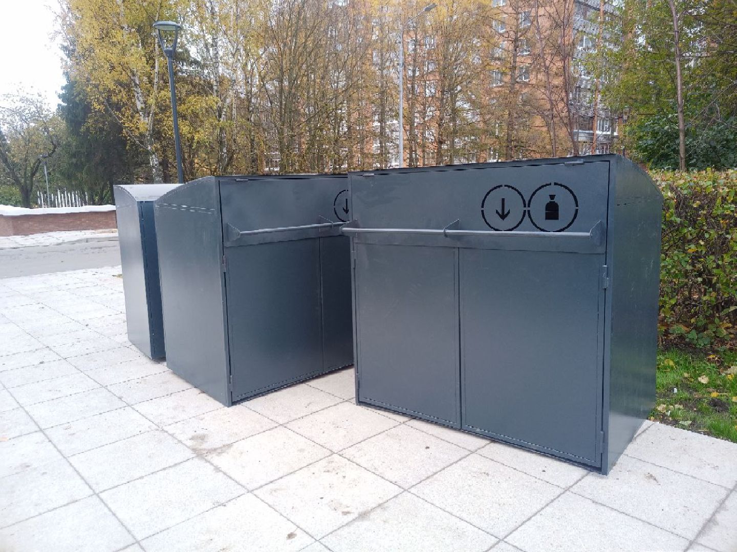 пущино, контейнерные площадки, экология,