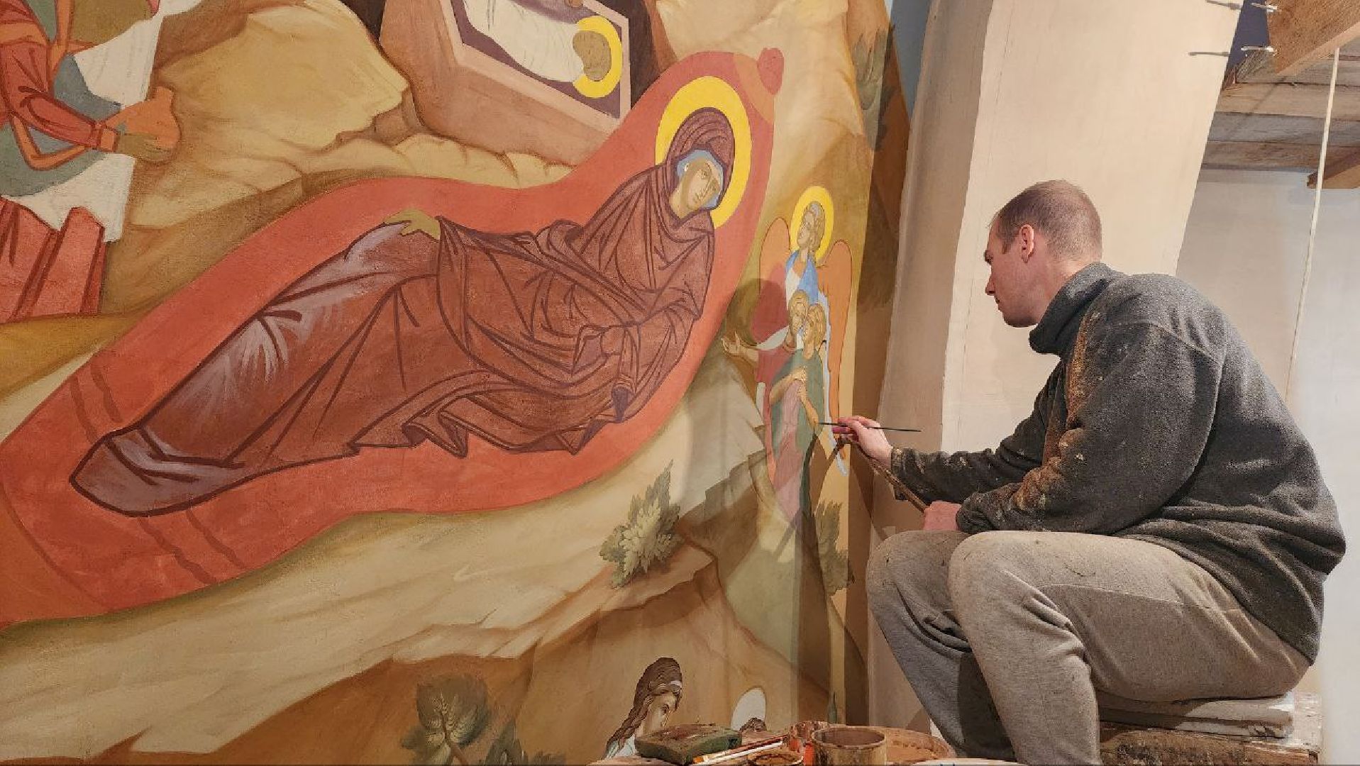 Дмитров, Храм Георгия Победоносца, Валерий Гришанов,