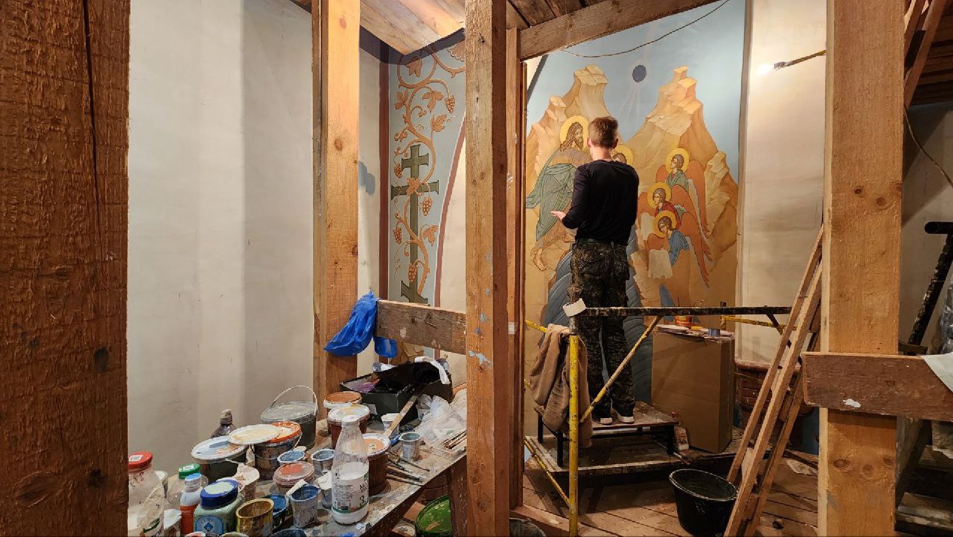 Дмитров, Храм Георгия Победоносца, Валерий Гришанов,