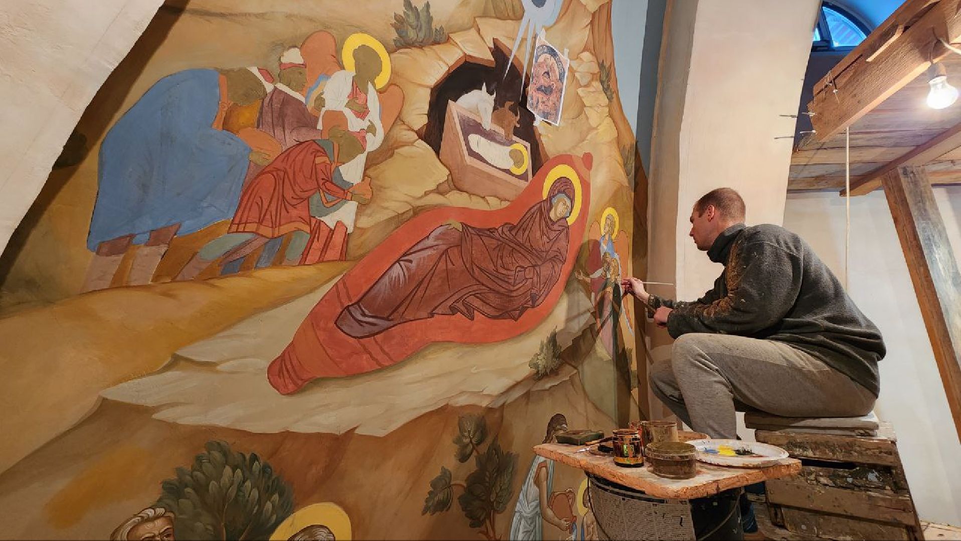 Дмитров, Храм Георгия Победоносца, Валерий Гришанов,