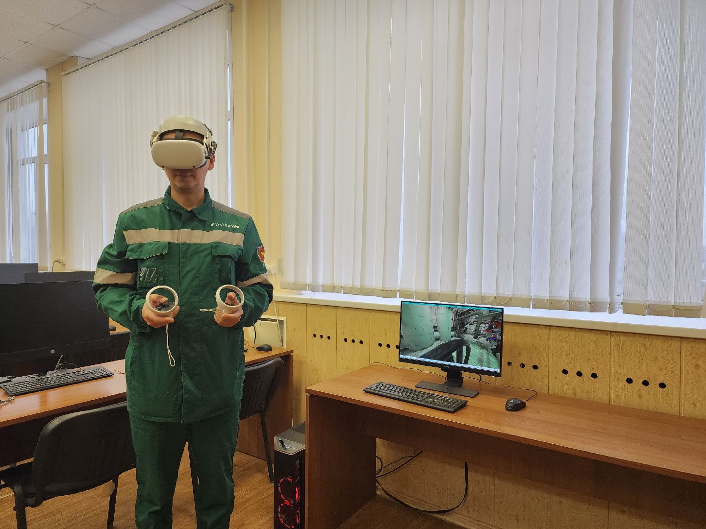 воскресенск, экономика, уралхим, обучение, vr-тренажер, виртуальная реальность,