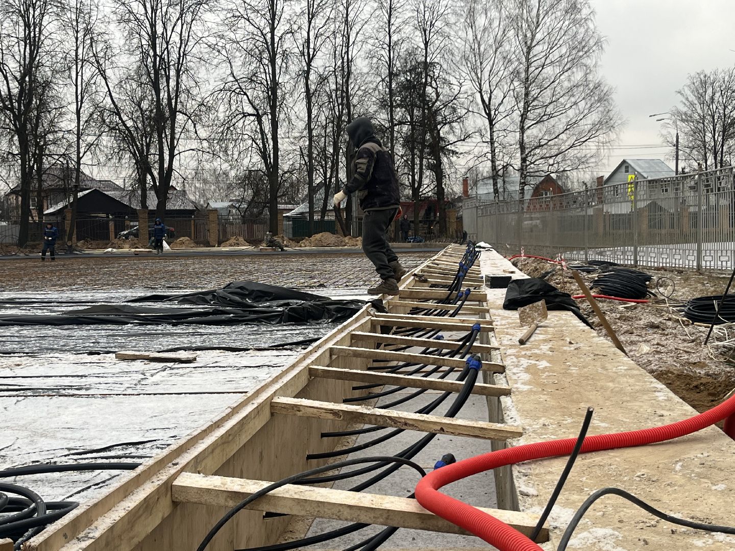 наро-фоминск, наро-фоминский городской округ, центральный парк, Каток, парки подмосковья,