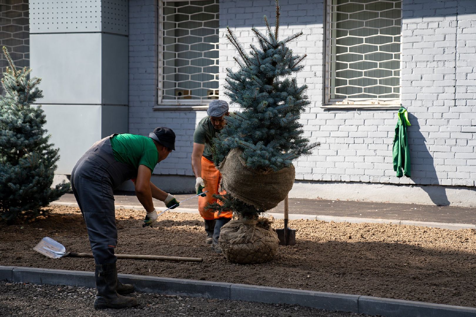 долгопрудный, владислав юдин, выездная администрация, Центральная библиотека, ремонт фасада, благоустройство,